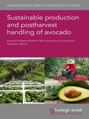 cover image of Sustainable production and postharvest handling of avocado